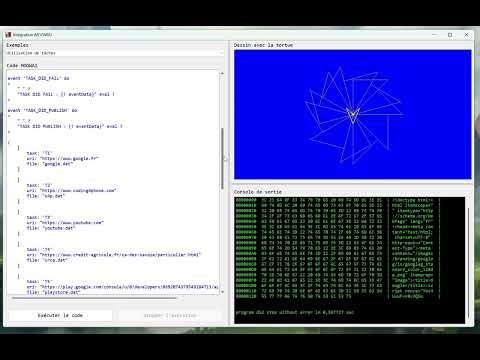 MOGWAI dessine dans une app .NET #windows #code #mogwai #winforms #winform #scripting #dotnet #logo