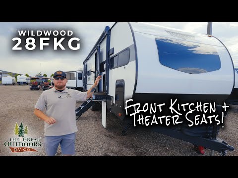 NEW 2024 Front Kitchen Floorplan from Wildwood! - Wildwood 28FKG