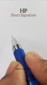 16K views · 109 reactions | HP . . #signature #autograph #art #collection #photography #fashion #love #autographs #design #logo #signed #graphology #wedding #lahore #bride #autographcollection #islamabad #luxury #photoshoot #handwriting #instagood #autographed #handmade #memorabilia #whodoyoucollect #artist #style #collector #music #signatureanalysis | Satish Calligraphy | Facebook