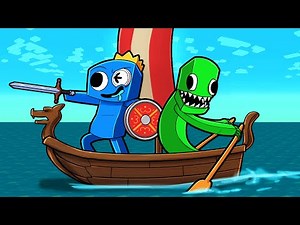 Rainbow Friends VIKING SURVIVAL in Roblox!