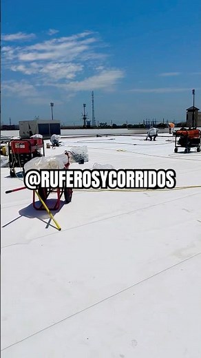 Commercial Roofing Mechanically Fastened TPO Installation #roofing #commercialroofing #construction