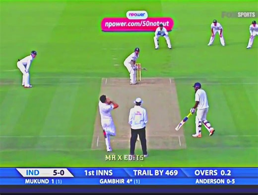 England vs India 2011 Test Match Analysis