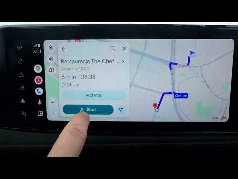 Comment naviguer vers des points d'intérêt avec Google Maps sur Nissan Ariya Nismo