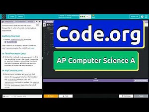 Lesson 7.4A Keyword Extraction String Methods | Tutorial with Answers | CSA Unit 6