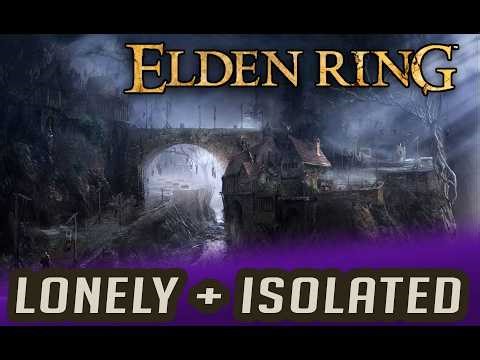 What makes this painting feel lonely and isolated?