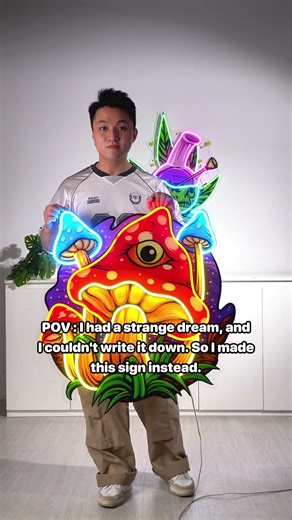 If you have a dream but don't know how to describe it, let us turn it into an LED neon sign.