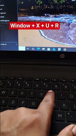 Laptop Restart Shortcut Key | Windows 11 Restart Shortcut Key