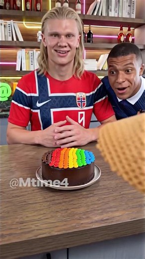 This Cake Hack Made Haaland Too Happy 🍰😂 #parody #football #haaland #worldcup