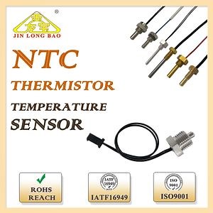 [Hot Item] 5K 10K 50K 100K Resistor Ntc Thermistor Temperature Sensor Waterproof Probe Wire Thermistor Probe Ntc Temperature Sensor