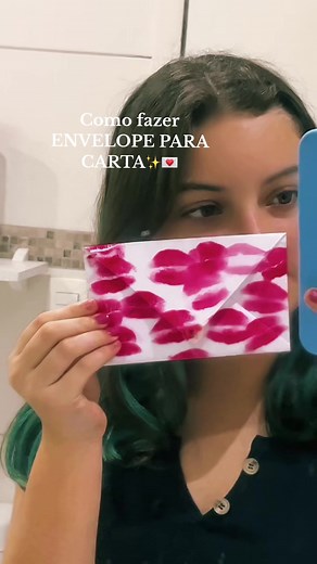 Como Fazer Envelope de Carta Criativo e Simples