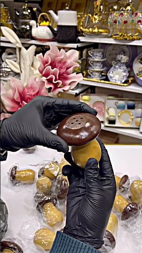 Natural Bamboo Salt & Pepper Shaker Set | Ahşap Baharatlık | Modern European Kitchen Style#teaware