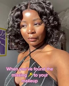 Yeah so I only just got the memo about under eye setting powder. #ukblackgirlmakeup #makeuphacks #flawlessbase #flexirods #kinkystraightwig | XCsunnyHair | Facebook