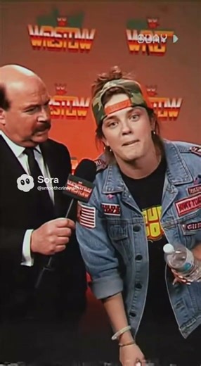 Hawk Tuah WWF Interview