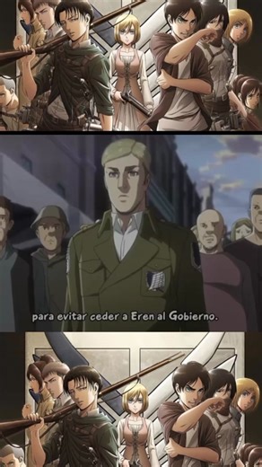 進撃の巨人 - シーズン 3 エピソード 2 パート 3 #エルヴィン団長 #エレン #憲兵 #タイタンを攻撃する #アニメ
