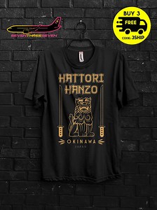 Kill Bill Hattori Hanzo Shirt, Okinawa Japan Kill Bill Hattori Hanzo Tee Shirt,japan Travel T-shirt,vintage Clothing, Cult Movie Fan Gift - Etsy