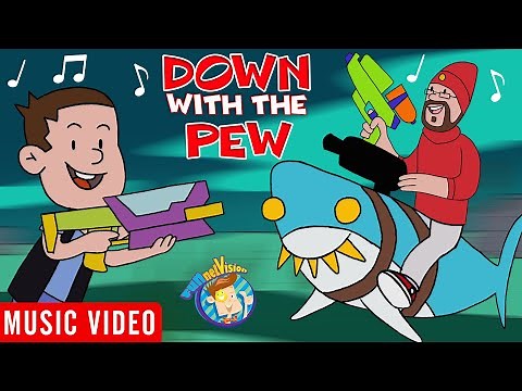 Down With The Pew 🎵 ANIMATED FV Family Music Video