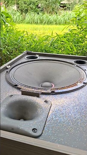 Deep Bass Test 12 Woofer in a Scenic Rice Field #basstest #speaker #nghia