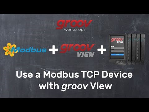 Use a Modbus TCP Device with groov View and a groov EPIC PR1 controller
