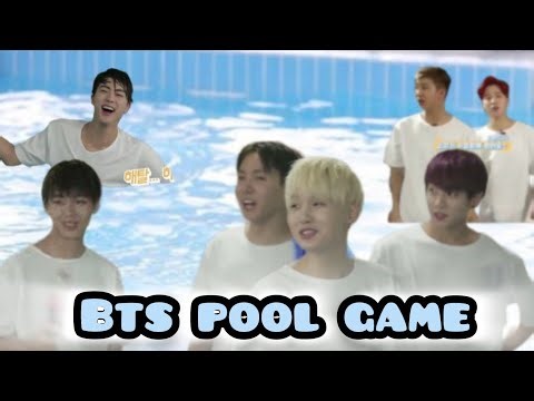 Bts pool challenge Urdu subtitles// run bts episode 4 (season 1)💜