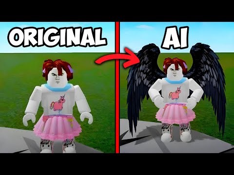 WATCH Roblox Memes Grow DARK WINGS! 😱 (PixVerse “Somber Embrace” Effect)