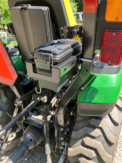ROPS Mounted Tool Box | Weather Resistant Storage for Tractor, ATV, UTV, Mower - Etsy