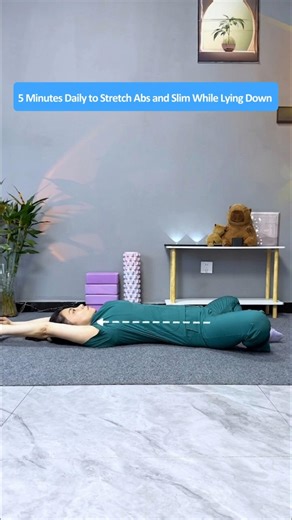 Do This 5 Minute Lying Routine to Improve Posture, Reduce Belly Fat and Relax Spine