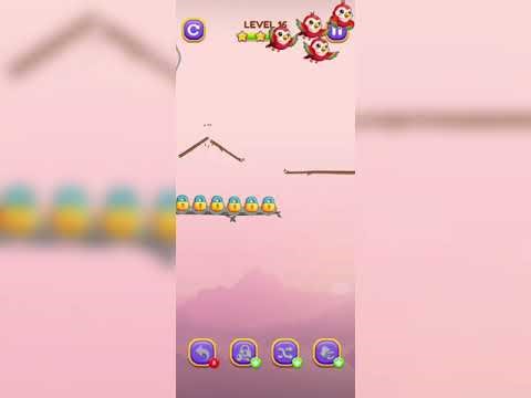 Bird Sort 3 Puzzle Game Level 16 Walkthrough