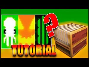 TUTORIAL COMO USAR LOOM/TELAR NUEVO OBJETO + NUEVOS CRAFTEOS BANNER MINECRAFT