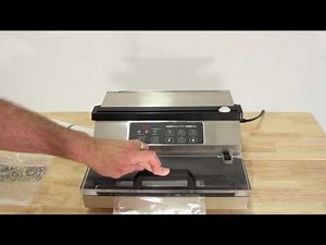 How To Operate the VacMaster PRO350 & PRO380 Suction Vacuum Sealer