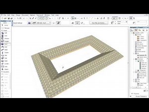 Complex roofs in ARCHICAD - Creating hole and atrium