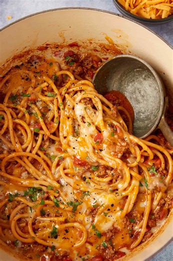 The easy taco spaghetti recipe that’s winning dinner every night