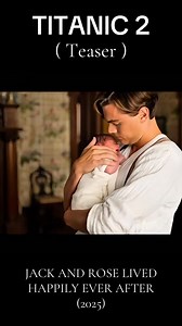 1.3M views · 25K reactions | Titanic Movie 2 Jack and Rose lived happily ever after (2025) #titanicmovie #Titanic #movie #JamesCameron #animation | Moviestocry | Facebook