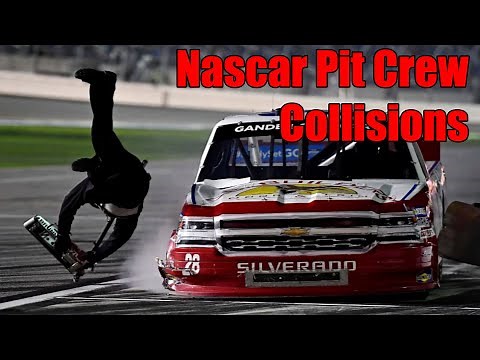 Nascar Pit Crew Collisions