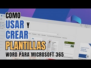 📄 How to Use and Create Templates in Word 365 | Step-by-Step Guide