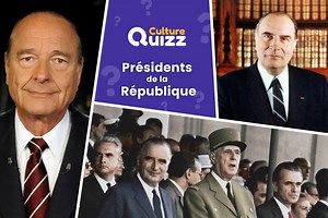 Quiz Présidents de la République française - France - Niveau Moyen | Culture Quizz