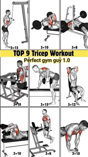 Top 9 Tricep Exercises for Size & Strength (Full Workout Guide)