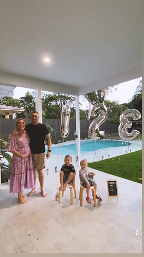 Real life pregnancy announcement! 🤰🏼💕 we are so excited to announce that our third bundle of joy is coming this December! Looking forward to all the laughs and chaos to come! #pregnancyannouncement #pregnancyjourney #pregnant #babyontheway #surprise