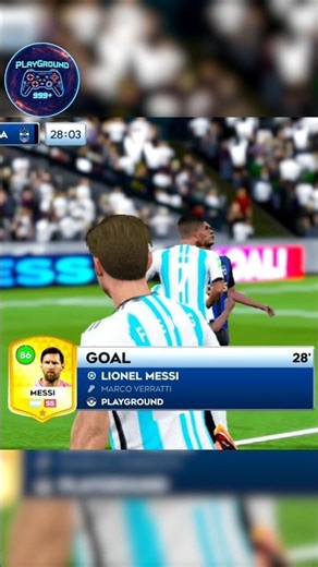 Lionel Messi Powerful Shot 😱 Insane Magic Goal | DLS 26 #shorts #football