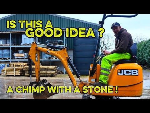 The Worlds Smallest Excavator? Tractor Washing Made Easy ! Olly Blogs Last Load of Wood Chip