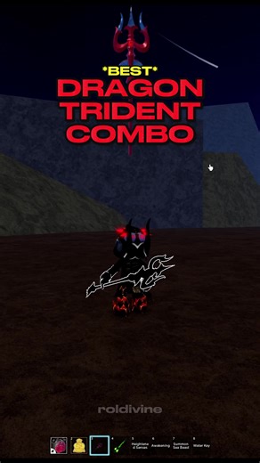Best 🐉DRAGON TRIDENT🐉 Combo in Blox Fruits! #bloxfruits #roblox #bloxfruitsroblox #bloxfruitsroblox #bloxfruitscombo #bloxfruitspvp