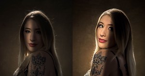 Shooting a Portrait with Light, Shadow, and Highlight