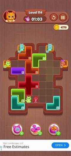 Catdom: Color Hole – Level 114 Walkthrough 🐱🟦✨