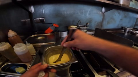 All the Sauces in a Professional Kitchen