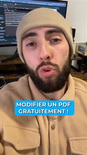 Gabriel Sagnet on Instagram: "Comment modifier un PDF gratuitement et facilement 📄 #astuce #pc #site"