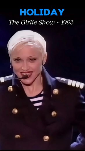 madonnafever 👑 on Instagram: "Holiday | The Girlie Show ~ 1993, Australia 🇦🇺 #madonna #madonnafans #queenofpop #madonnamusic #madonnaforever #mdna #madonnalive #madonnatour #girlieshow #holiday #90s #1993"