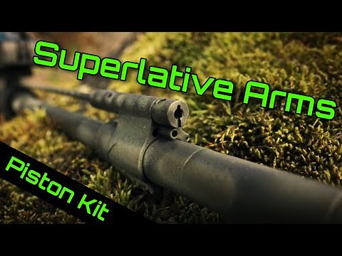 Superlative Arms Piston Conversion Kit - Excellent for Suppressed Shooting, Not Much Else