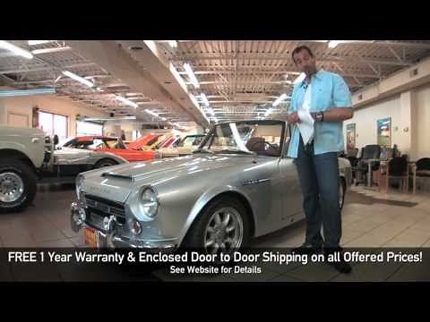 1969 Datsun 2000 Roadster for sale with test drive, driving sounds, and walk through video