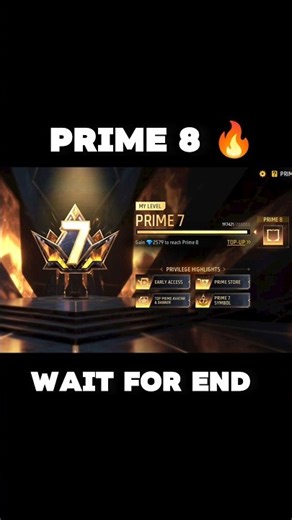 FREE FIRE PRIME LEVEL 8 UNLOCK😨😱#shorts #fftamil #vtgmaster #freefiretamil
