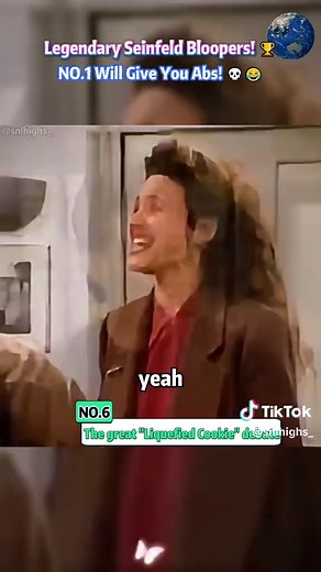 legendary seinfeld bloopers! 🏆 no.1 will give you abs! 💀😂 #seinfeld #bloopers #kramer #comedygold #ranking