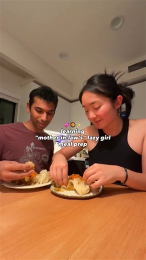 Alice Sun | New Recipes Weekly on Instagram: "Work smarter not harder 🥘💕✨ Making MILs trini curry channa and aloo — one pan meal that can last us days and makes sure we’re getting some plant protein into the meal weekly mix 💪🏼 #trinifood #mealprep #mealprepideas #healthyeating #homecooking"